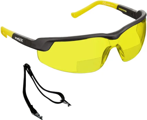 Miniatura 12 de voltX GT - Lentes de seguridad bifocales ajustables para lectura (lente marrón +1.0), ANSI Z87.1+ y CE EN166FT, revestimiento antiniebla, lente