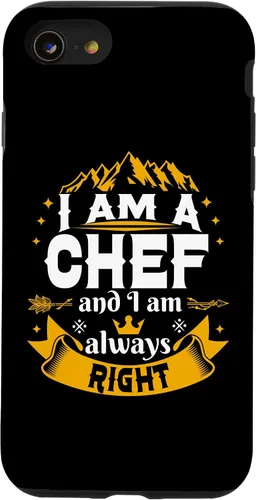 Miniatura 13 de iPhone 15 Chef Always Right For Men Unique Ideas Cooking Cook Case