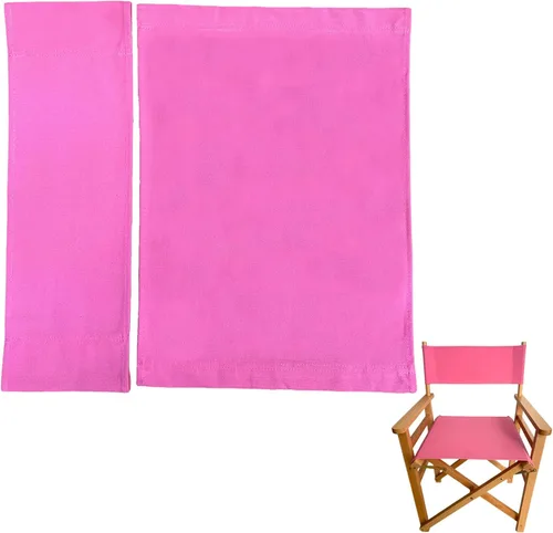 Silla de director 20.86 pulgadas de largo x 16.14 pulgadas de ancho, kit de fundas de repuesto de lona para sillas de director, silla de película,