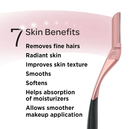 Miniatura 5 de Schick Hydro Silk Cuchillas de recambio de varita dermaplaning — Recargas, 6 estilo profesional