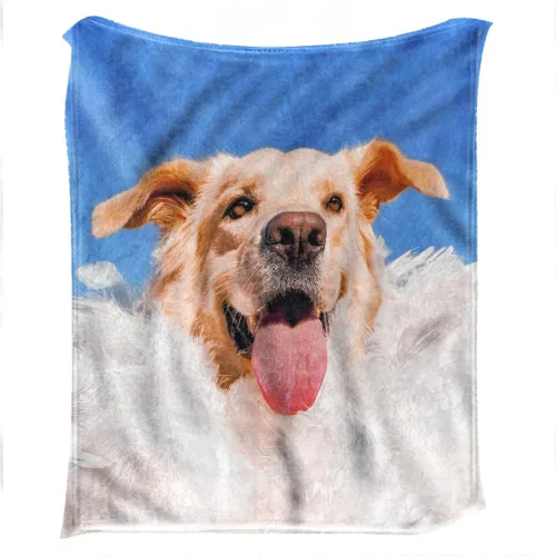 ShineSand Regalos de pérdida de perro, manta personalizada para perro con foto y nombre, manta para mascotas para perro, cachorro, gato, regalo de