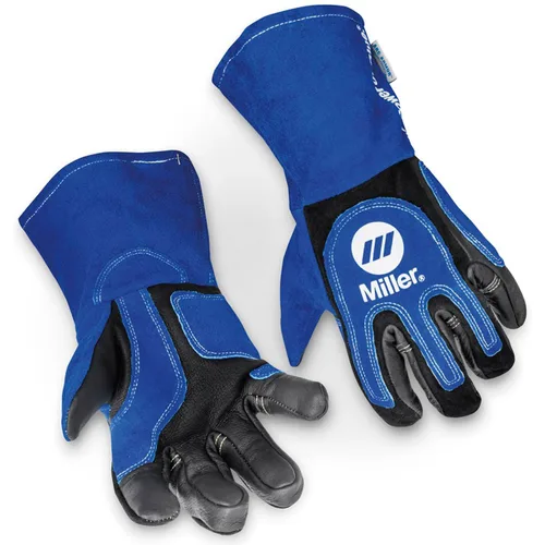 Miniatura 2 de Miller Guantes de soldadura eléctrica, 3D, XL, Wing, Blueblack, PR (263340)