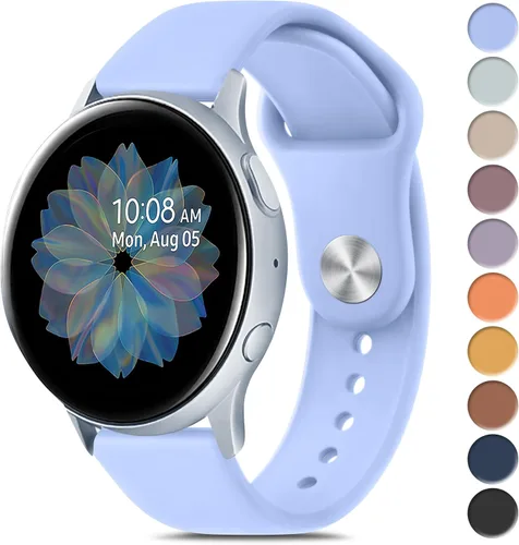 Meliya Correas compatibles con Samsung Galaxy Watch Active 2 Band 1.575 pulgadas 1.732 pulgadas, Galaxy Watch Active 1.654 pulgadas, 0.787 pulgadas,