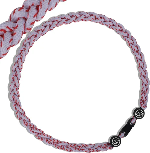 Collares de Béisbol Premium con Cuerda Trenzada en Torbellino de Tres Colores de Moda, Una Idea de Regalo Deportiva, Gran Idea de Regalo para los