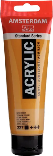 Miniatura 103 de Amsterdam Serie Estándar Tubo de Pintura Acrílica 120ml, Amarillo Níquel Titanio 274 (17092742)