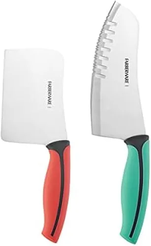 Miniatura 12 de Farberware – Cuchillo Santoku Precise Slice para pelar, 3.5 pulgadas, color rojo