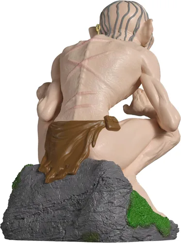 Miniatura 6 de Hallmark Keepsake Ornamento navideño colgante 2025, El Señor de los Anillos Gollum con sonido y movimiento, Regalos de película
