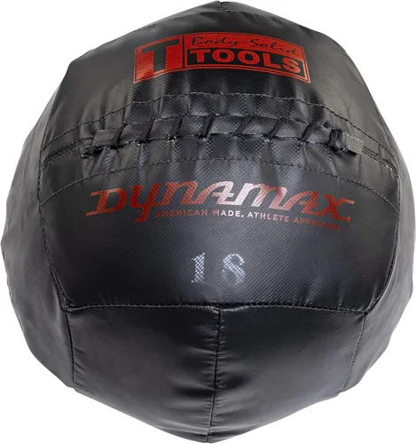 Miniatura 7 de Body-Solid Tools Dynamax - Pelota medicinal suave de alta calidad, bolas de pared que no rebotan para entrenamiento de fuerza, entrenamiento