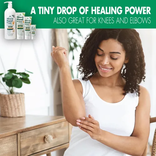 Miniatura 5 de Miracle - Crema reparadora de manos para manos secas y agrietadas, 8 onzas, la mejor crema curativa de manos con 60% de aloe vera, hidratante