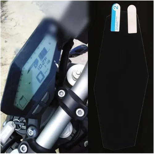 Miniatura 5 de Película protectora para tablero de instrumentos de motocicleta Yam & aha MT09 MT 09 MT-09 FZ09 FZ 09 FZ-09 Instrumento de motocicleta Película