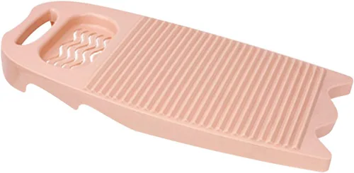 Miniatura 10 de Tabla de lavado de plástico para lavado de manos en el hogar, tablero de alta dureza para suministros de lavandería en el hogar (azul)