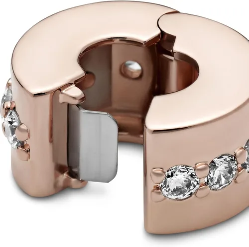 Miniatura 4 de PANDORA Joyería brillante espaciador de fila de circonita cúbica en rosa Metal Circonita cúbica