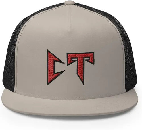 Miniatura 2 de RIVEMUG Corridos Tumbados CT - Gorra de camionero con visera plana, corona alta, ajustable, Coridos Belicos