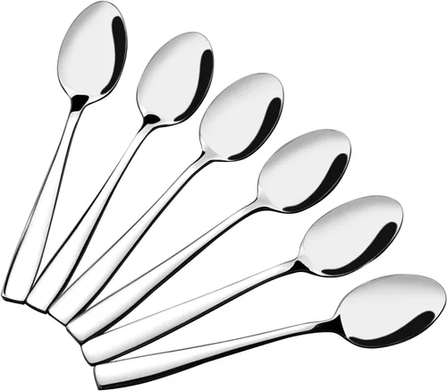 Kekow Mini cucharas de café de 12 piezas/cuchara de expreso, 5.04 pulgadas