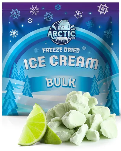 Miniatura 18 de Arctic Farms Trozos de Helado Liofilizado a Granel - No se Derrite (Mantequilla de Maní) (1 libra)