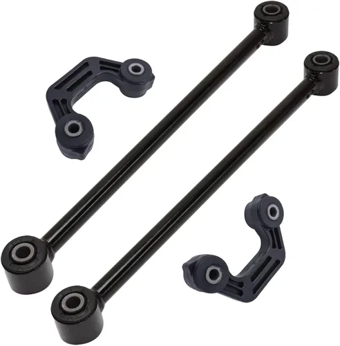 Miniatura 123 de Detroit Axle - AWD Kit de brazos de control delanteros de 4 piezas para Chrysler 300 2005-2023 Dodge Charger 2017-2023 Challenger 2017-2023, 2