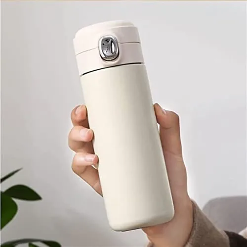 Miniatura 6 de JYYBN Termo portátil de acero inoxidable, termo portátil para café, taza de viaje, a prueba de fugas, termo de agua deportivo