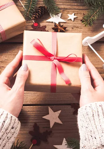 Miniatura 6 de ValBox Cajas de regalo de 8 x 8 x 4 pulgadas, 12 cajas de regalo de papel marrón con tapas para regalos, regalo de boda, caja de propuesta de dama