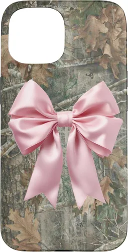 Miniatura 6 de Camo Pink Bow Case for iPhone 17