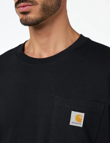 Miniatura 2 de Carhartt - Camiseta de manga corta, pesada, de ajuste holgado y con bolsillo para hombre