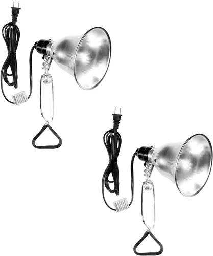 Miniatura 11 de Simple Deluxe - Paquete de 6 lámparas de abrazadera de 8.5 pulgadas con reflector de aluminio de hasta 150 W, cable de 6 pies