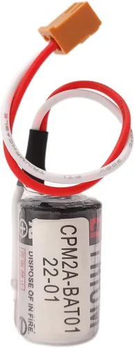 Miniatura 2 de (5 piezas ER3V 3.6V batería de litio de repuesto para CPM2A-BAT01 CPM2ABAT01 CPM2A CQM1H con enchufe