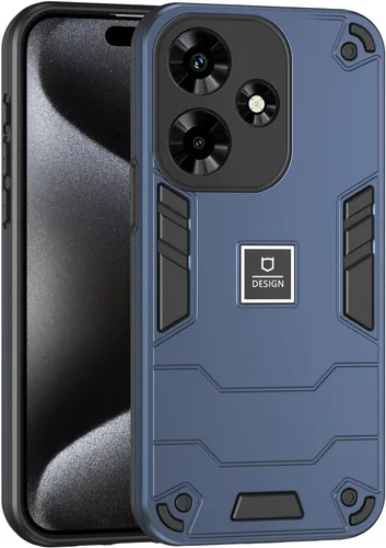 Miniatura 288 de Funda compatible con Huawei Y9 Prime (2019), compatible con Huawei Y9 Prime (2019) 4G STK-L21 2 en 1 [PC duro + TPU], funda de teléfono azul