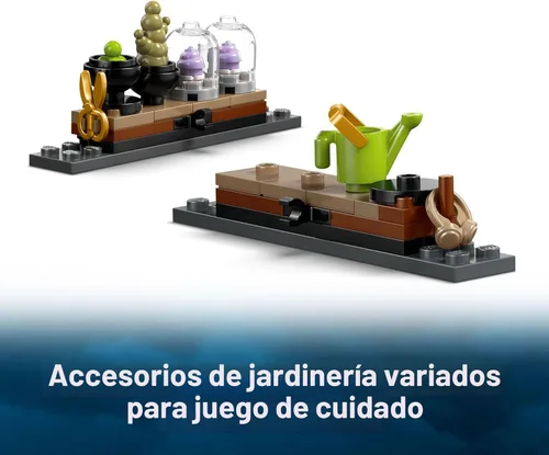Miniatura 4 de LEGO Harry Potter Hogwarts Castle: Herbology Class Juguete para Niños - Juguete de construcción y aprendizaje para juego de simulación - Harry