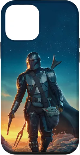 Miniatura 15 de iPhone 11 Pro Max Star Wars The Mandalorian and Grogu Sunset Poster Case