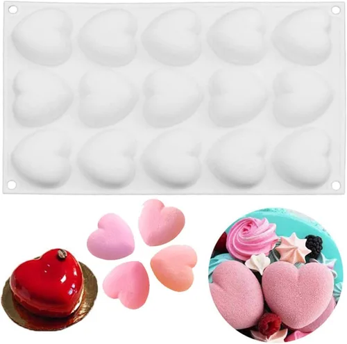 Miniatura 39 de OCPO KITCHEN Moldes de silicona para hornear pasteles de mousse, molde de postre francés para pastelería, chocolate, cupcake, molde de helado, molde
