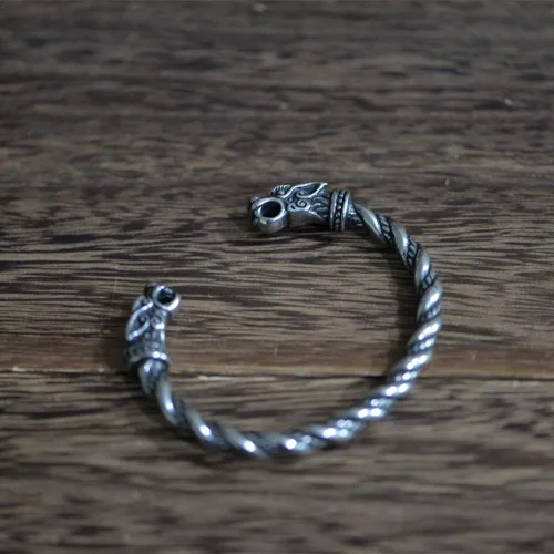Miniatura 5 de Pulsera vikinga de acero inoxidable para hombre, joyería de talismán para hombres