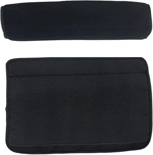 Miniatura 5 de 2 fundas de poliéster extraíbles y duraderas, lavables a máquina, para silla de oficina