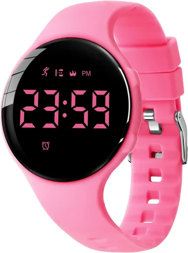 Miniatura 15 de NN BEN NEVIS Reloj digital para niños y niñas, reloj deportivo con rastreador de fitness, reloj despertador, cronómetro, sin aplicación y resistente
