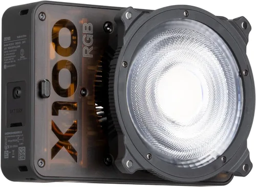 Miniatura 14 de Zhiyun X100 PRO - Luz de fotografía bicolor de 100 W, CRI 95+, TLCI 97+, temperatura de color 2700K-6500K, compatible con Bluetooth y control