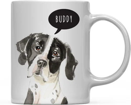 Miniatura 66 de Andaz Press Taza de café personalizada de 11 onzas para perro, Shih Tzu Shorter Haired Up Close, paquete de 1 Shih Tzu pelo más corto personalizado