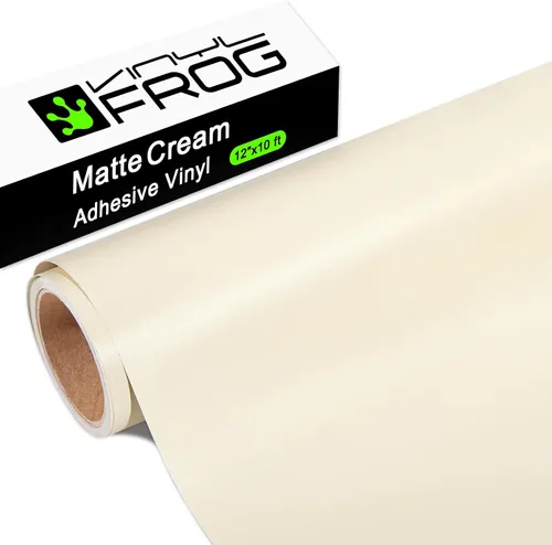 Miniatura 16 de VINYL FROG Rollo de vinilo adhesivo verde oliva de 12 pulgadas x 10 pies, vinilo verde oliva para manualidades, vinilo permanente verde mate
