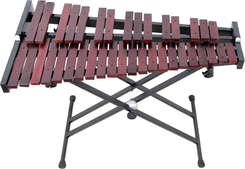 Miniatura 2 de Gearlux Xilófono de madera de 37 teclas con mazos, soporte ajustable y bolsa de concierto