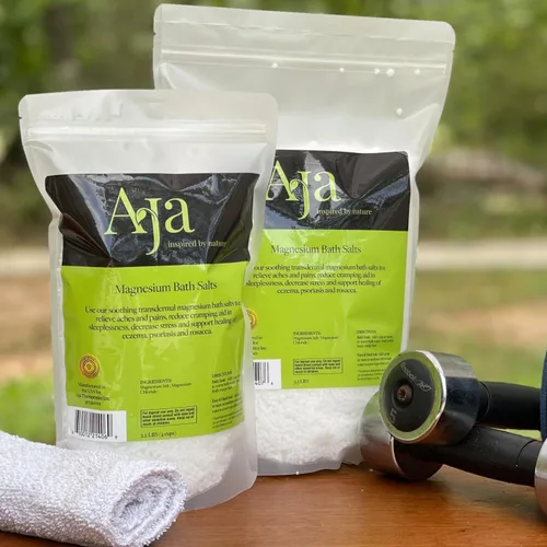 Miniatura 3 de Aja Sales de baño de magnesio - Alivio natural del dolor y el dolor - Mar Muerto (5.5 libras) de magnesio