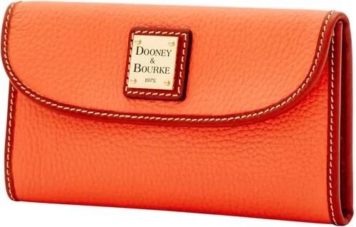 Miniatura 2 de Dooney & Bourke Billetera, cartera de embrague continental de grano de guijarros
