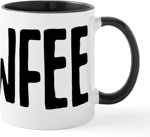 Miniatura 14 de CafePress Cawfee - Taza de café de cerámica (11.0 fl oz)