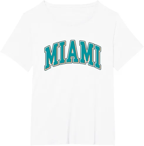 Miniatura 67 de Miami - Hometown Pride - Diseño retro - Camiseta clásica