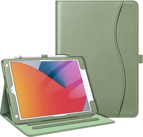 Miniatura 35 de Fintie - Funda para iPad de 9ª / 8ª / 7ª generación (2021/2020/2019) de 10.2 pulgadas - [Protección de esquinas] Funda con soporte de visualización