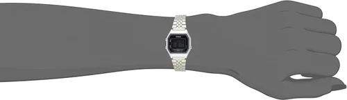 Miniatura 4 de Casio Reloj retro digital plateado para mujer LA-680WA-1BDF