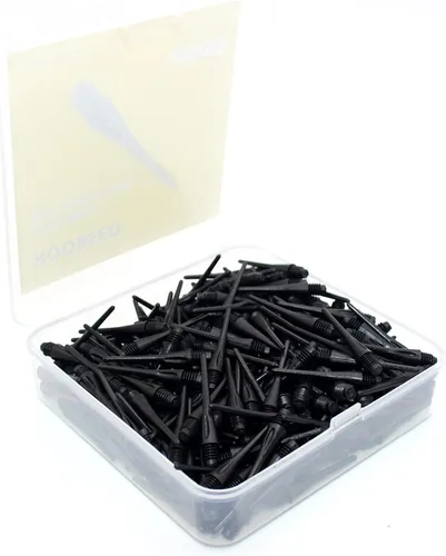 Miniatura 9 de Puntos de dardos de punta de plástico con rosca 2BA, paquete de 300 puntas de dardos suaves, accesorios de repuesto para dardos