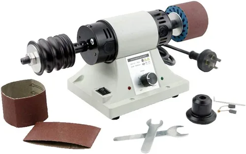 Miniatura 7 de Máquina pulidora de cuero que pule la máquina de pulir el borde del cuero de la máquina de pulir 110V 0-8000RPM con la manija flexible del eje