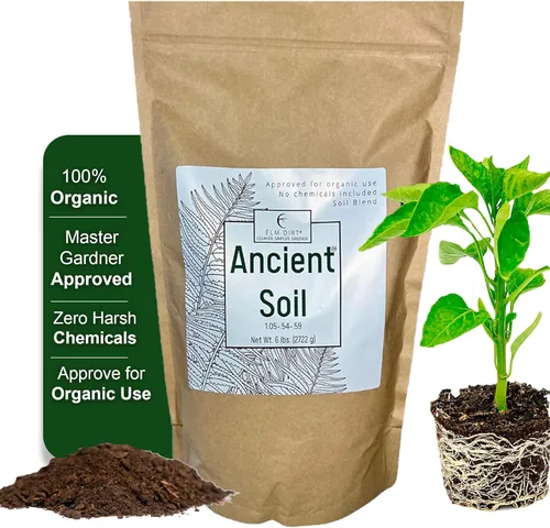 Miniatura 11 de Elm Dirt Suelo antiguo prémium para todas las plantas, suelo orgánico para plantas de exterior y suelo de plantas de interior, suelo de jardín