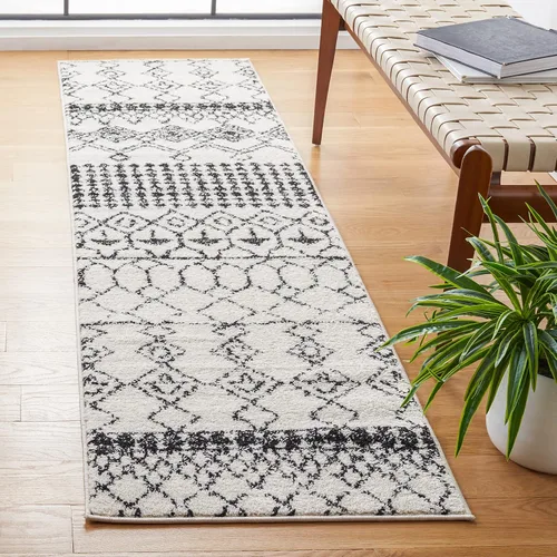 Miniatura 22 de SAFAVIEH Tulum Collection - Alfombra decorativa de 2 x 3 pies, diseño marroquí bohemio envejecido, no desprende pelusa y fácil de limpiar, ideal