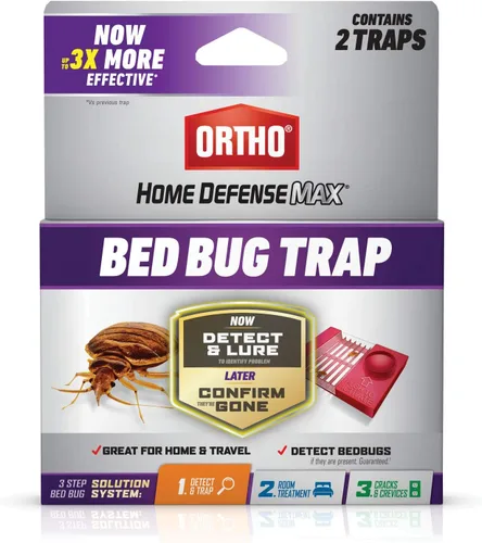 Miniatura 13 de Ortho Home Defense Max Bed Bug & Flea Killer Powder – Pulgas y chinches en polvo, aplicar a grietas y grietas en marcos de cama y de ventana