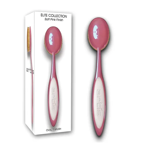 Artis Elite Oval 7 Brush | Brocha de maquillaje ovalada | Brocha de base | Base de maquillaje | Cuidado de la piel | Uso con líquidos, polvos,
