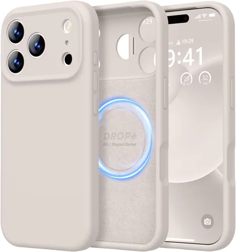 Miniatura 201 de LOVE 3000 Compatible con Funda para iPhone 15, [Cámara de Cobertura Completa de Silicona Suave] [Protección contra Caídas de 8 pies], Forro de Negro